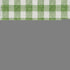 5' X 8' Green And Ivory Plaid Washable Area Rug With UV Protection