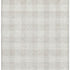 8' X 10' Ivory And Beige Plaid Washable Area Rug With UV Protection