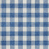 5' X 8' Navy Blue And Ivory Plaid Washable Area Rug With UV Protection