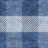8' X 10' Navy Blue And Ivory Plaid Washable Area Rug With UV Protection