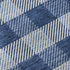 9' X 12' Navy Blue And Ivory Plaid Washable Area Rug With UV Protection