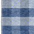 9' X 12' Navy Blue And Ivory Plaid Washable Area Rug With UV Protection
