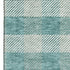 8' X 10' Teal And Ivory Plaid Washable Area Rug With UV Protection