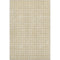 5' X 8' Gold And Ivory Abstract Geometric Washable Area Rug With UV Protection