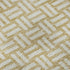 5' X 8' Gold And Ivory Abstract Geometric Washable Area Rug With UV Protection