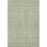 8' X 10' Green And Ivory Abstract Geometric Washable Area Rug With UV Protection