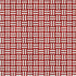 8' X 10' Red And Ivory Abstract Geometric Washable Area Rug With UV Protection