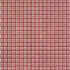 8' X 10' Red And Ivory Abstract Geometric Washable Area Rug With UV Protection