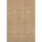 5' X 8' Terra Cotta And Beige Abstract Geometric Washable Area Rug With UV Protection