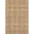 5' X 8' Terra Cotta And Beige Abstract Geometric Washable Area Rug With UV Protection