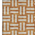 5' X 8' Terra Cotta And Beige Abstract Geometric Washable Area Rug With UV Protection