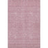 5' X 8' Blush And Ivory Geometric Washable Area Rug With UV Protection