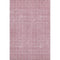 8' X 10' Blush And Ivory Geometric Washable Area Rug With UV Protection