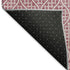 8' X 10' Blush And Ivory Geometric Washable Area Rug With UV Protection