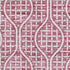 8' X 10' Blush And Ivory Geometric Washable Area Rug With UV Protection