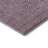 5' X 8' Eggplant And Ivory Geometric Washable Area Rug With UV Protection