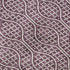5' X 8' Eggplant And Ivory Geometric Washable Area Rug With UV Protection