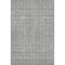 5' X 8' Gray And Ivory Geometric Washable Area Rug With UV Protection