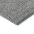 5' X 8' Gray And Ivory Geometric Washable Area Rug With UV Protection