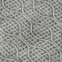 5' X 8' Gray And Ivory Geometric Washable Area Rug With UV Protection