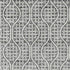 5' X 8' Gray And Ivory Geometric Washable Area Rug With UV Protection