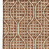 9' X 12' Rust And Ivory Geometric Washable Area Rug With UV Protection