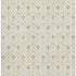 5' X 8' Gold And Ivory Geometric Washable Area Rug With UV Protection