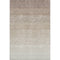 8' X 10' Beige And Ivory Ombre Washable Area Rug With UV Protection