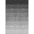 5' X 8' Black And Gray Ombre Washable Area Rug With UV Protection