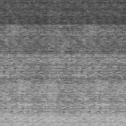 5' X 8' Black And Gray Ombre Washable Area Rug With UV Protection