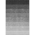 5' X 8' Black And Gray Ombre Washable Area Rug With UV Protection