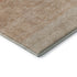 9' X 12' Rust And Beige Ombre Washable Area Rug With UV Protection