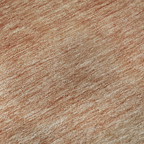 9' X 12' Rust And Beige Ombre Washable Area Rug With UV Protection