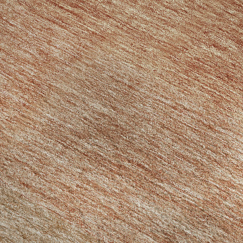 9' X 12' Rust And Beige Ombre Washable Area Rug With UV Protection