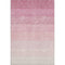 8' X 10' Pink And Ivory Ombre Washable Area Rug With UV Protection