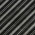 5' X 8' Black And Ivory Striped Washable Area Rug With UV Protection