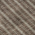 5' X 8' Brown And Ivory Striped Washable Area Rug With UV Protection