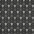 5' X 8' Black And Gray Geometric Washable Area Rug With UV Protection