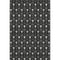 8' X 10' Black And Gray Geometric Washable Area Rug With UV Protection