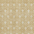 5' X 8' Gold And Beige Geometric Washable Area Rug With UV Protection