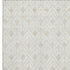 5' X 8' Ivory And Beige Geometric Washable Area Rug With UV Protection
