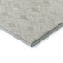 8' X 10' Ivory And Beige Geometric Washable Area Rug With UV Protection