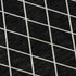 5' X 8' Black And Ivory Geometric Washable Area Rug With UV Protection