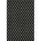 8' X 10' Black And Ivory Geometric Washable Area Rug With UV Protection