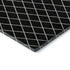 8' X 10' Black And Ivory Geometric Washable Area Rug With UV Protection