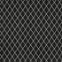 8' X 10' Black And Ivory Geometric Washable Area Rug With UV Protection