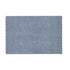8' X 10' Blue And Ivory Chevron Washable Area Rug With UV Protection