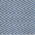 8' X 10' Blue And Ivory Chevron Washable Area Rug With UV Protection