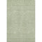 5' X 8' Green And Ivory Chevron Washable Area Rug With UV Protection