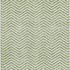 5' X 8' Green And Ivory Chevron Washable Area Rug With UV Protection